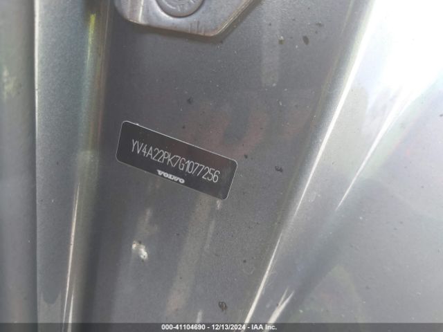 YV4A22PK7G1077256 Volvo Xc90 T6 Momentum