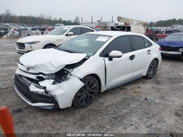 Toyota COROLLA SE 2022 5YFS4MCE3NP105382 Image 2