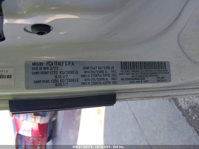 RAM Promaster City Wagon 2022 ZFBHRFABXN6W55088 Image 9
