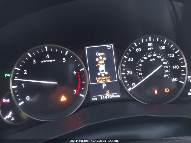 41105404 :رقم المزاد ، 58ABK1GG9GU026051 vin ، 2016 Lexus Es 350 مزاد بيع