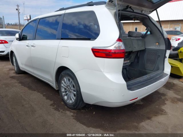 5TDYK3DC8GS738204 Toyota Sienna Xle Premium 8 Passenger