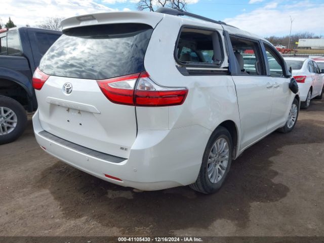5TDYK3DC8GS738204 Toyota Sienna Xle Premium 8 Passenger