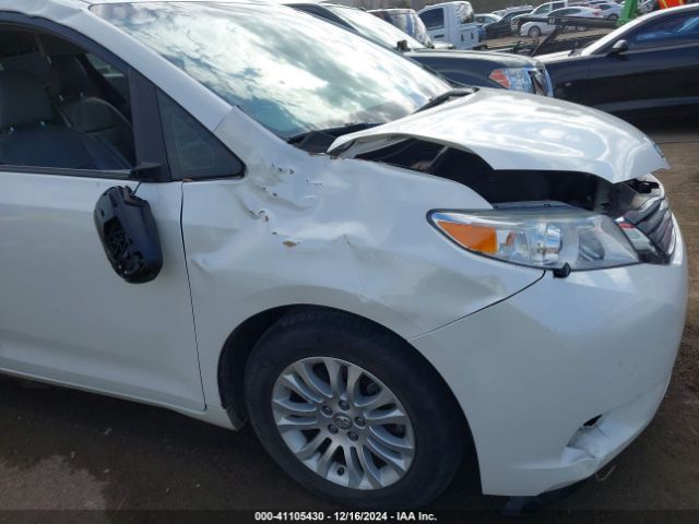 5TDYK3DC8GS738204 Toyota Sienna Xle Premium 8 Passenger