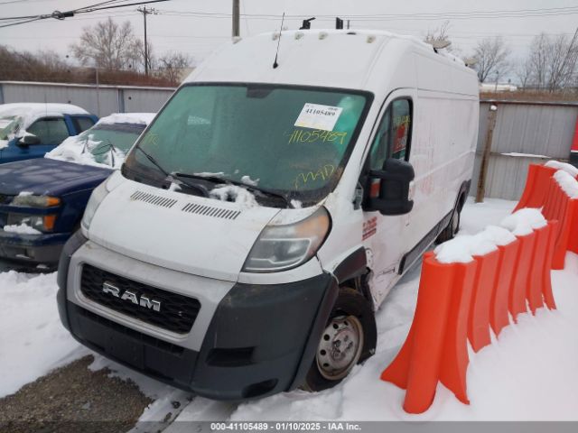 3C6TRVDG1LE119976 RAM Promaster 2500 High Roof 159 Wb