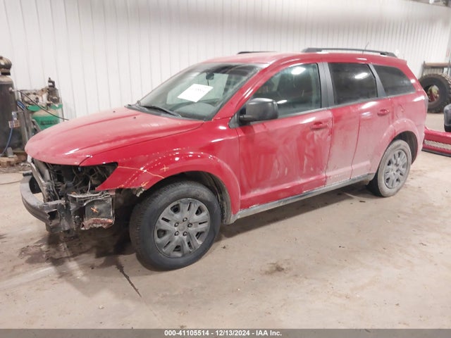 Dodge JOURNEY SE 2017 3C4PDCAB8HT584182 Image 2