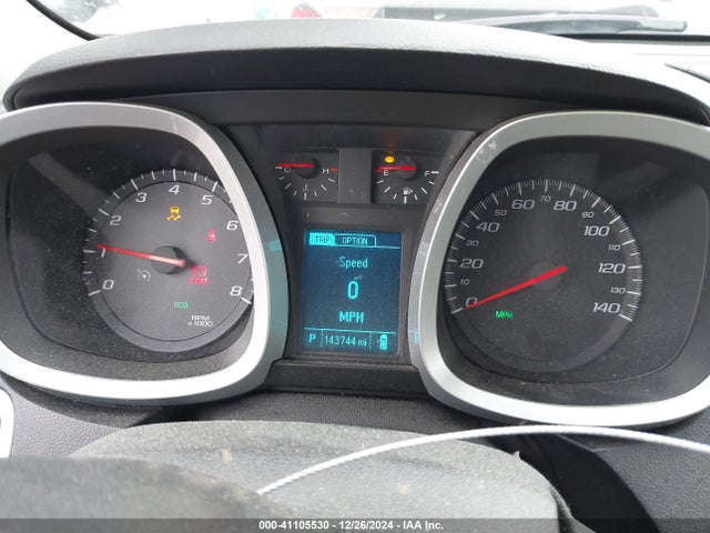 41105530 :رقم المزاد ، 2GNALBEK7E6165101 vin ، 2014 Chevrolet Equinox 1lt مزاد بيع