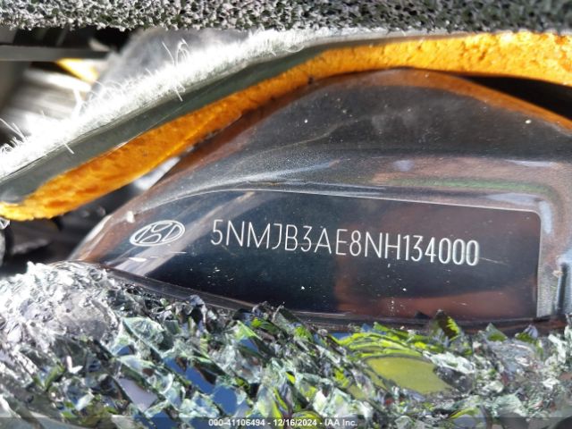 5NMJB3AE8NH134000 Hyundai TUCSON SEL