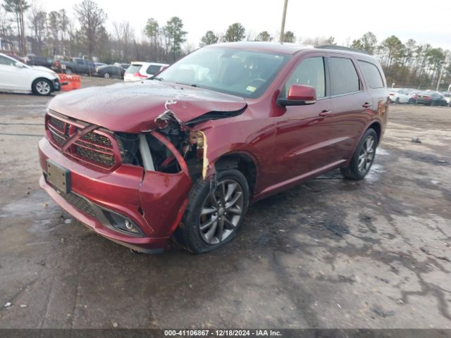 1C4RDJDG8HC622199 Dodge Durango Gt Awd
