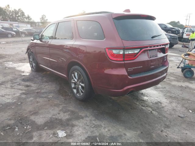 1C4RDJDG8HC622199 Dodge Durango Gt Awd