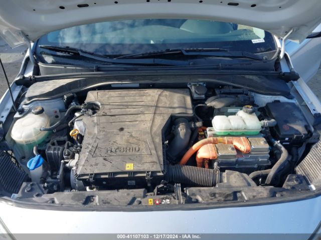 KMHC65LC5KU111326 Hyundai Ioniq Hybrid Blue