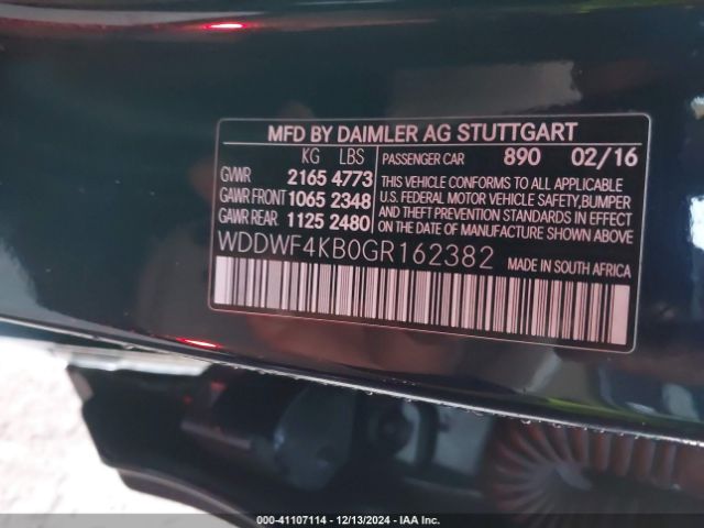 WDDWF4KB0GR162382 Mercedes-Benz C 300 4matic/luxury 4matic/sport 4matic