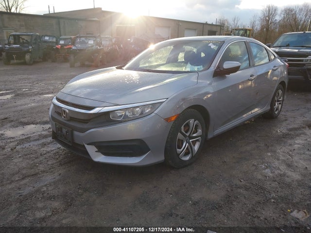 Honda Civic Lx 2018 2HGFC2F57JH514491 Image 2