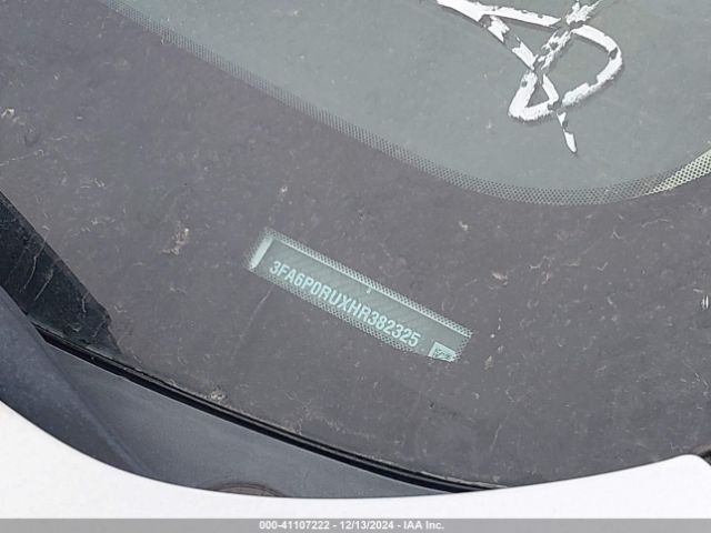 3FA6P0RUXHR382325 Ford Fusion Hybrid Titanium