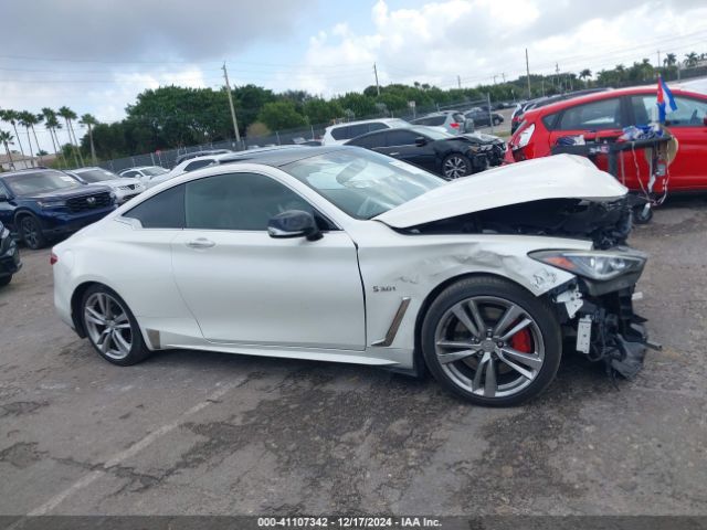 JN1FV7EL9JM630961 Infiniti Q60 3.0t Red Sport 400