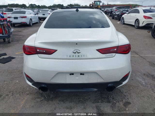 JN1FV7EL9JM630961 Infiniti Q60 3.0t Red Sport 400