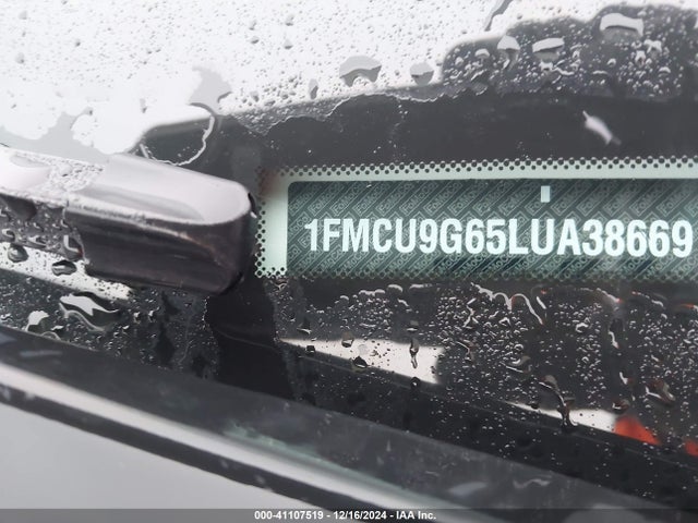 Ford ESCAPE SE 2020 1FMCU9G65LUA38669 Image 9