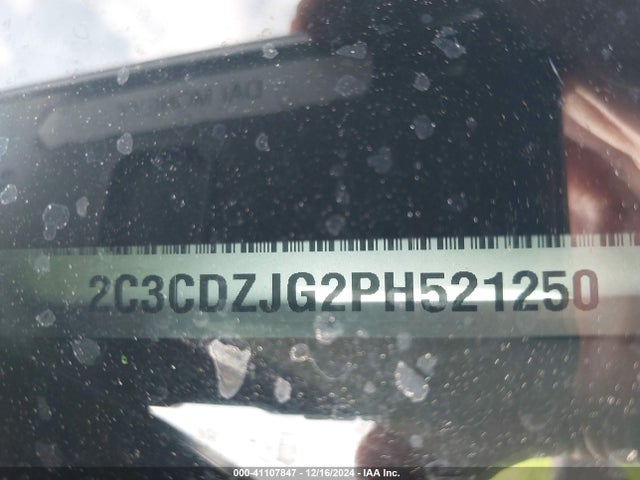 2C3CDZJG2PH521250 Dodge Challenger Gt