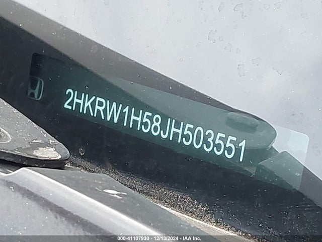 Honda CR-V EX 2018 2HKRW1H58JH503551 Image 9