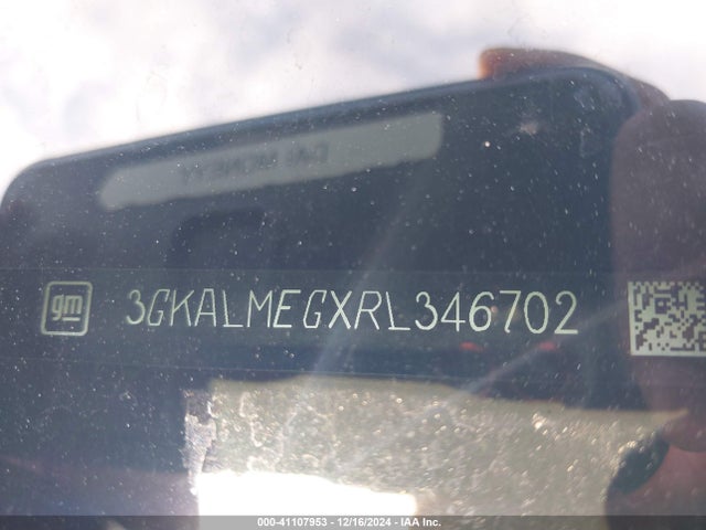 3GKALMEGXRL346702 GMC Terrain Fwd Sle