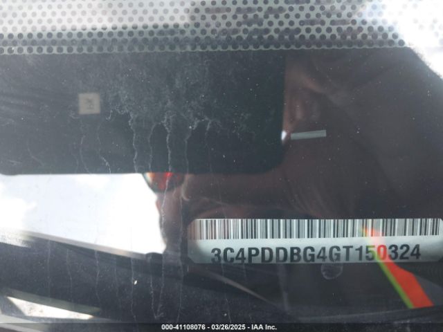 3C4PDDBG4GT150324 Dodge Journey Sxt