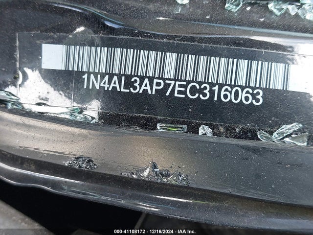 Nissan Altima 2.5 S 2014 1N4AL3AP7EC316063 Image 9