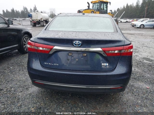4T1BD1EB9JU061625 Toyota Avalon Hybrid Xle Premium