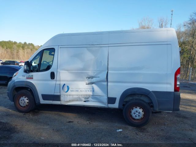 3C6TRVCG9JE115012 RAM Promaster 2500 High Roof 136 Wb