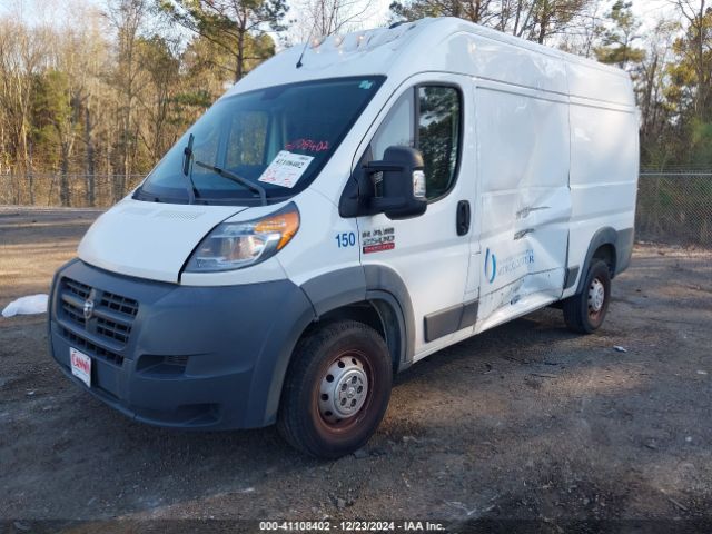 3C6TRVCG9JE115012 RAM Promaster 2500 High Roof 136 Wb