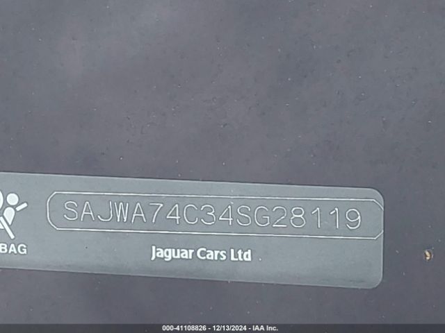 2004 JAGUAR XJ SAJWA74C34SG28119 Photo 8