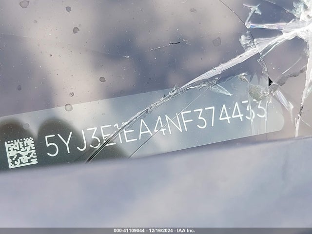 2022 TESLA MODEL 3 5YJ3E1EA4NF374433 Photo 8