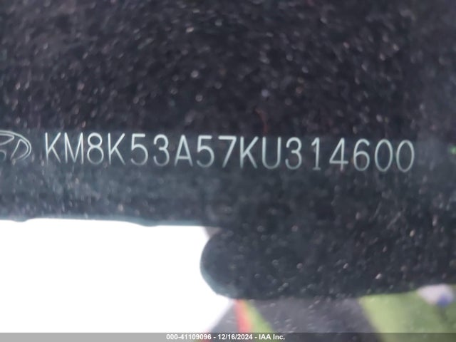KM8K53A57KU314600 Hyundai Kona Iron Man