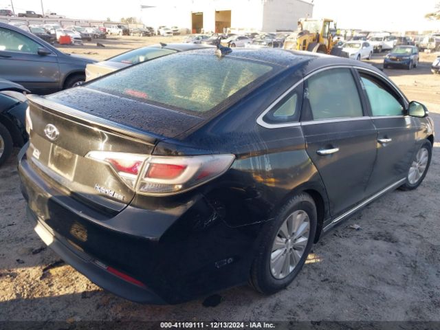 KMHE24L11GA013478 Hyundai Sonata Hybrid Se