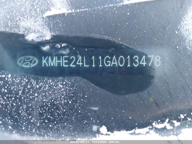 KMHE24L11GA013478 Hyundai Sonata Hybrid Se