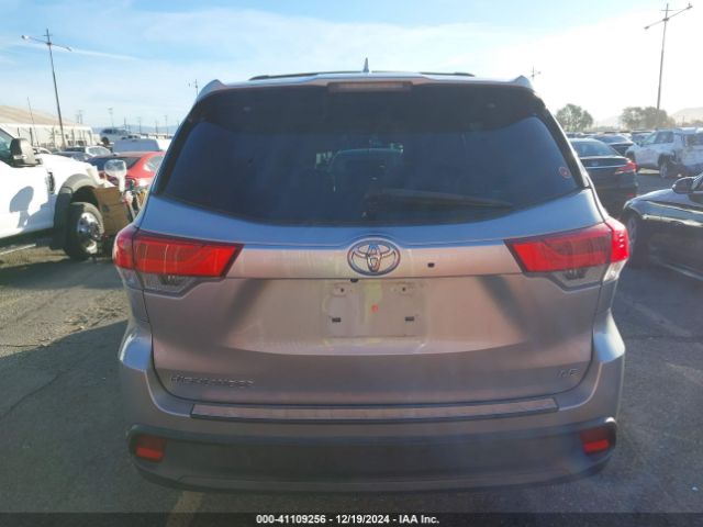 5TDZZRFH2KS301447 Toyota Highlander Le Plus