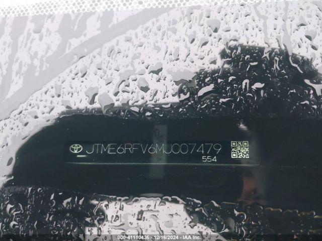JTME6RFV6MJ007479 Toyota Rav4 Hybrid Xse