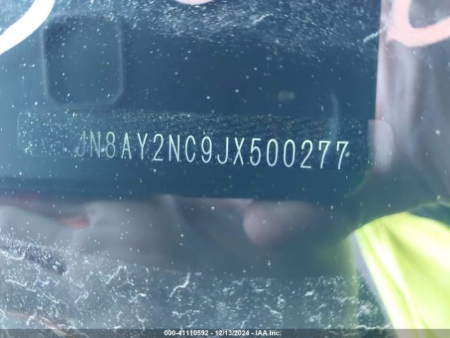 JN8AY2NC9JX500277 Nissan Armada Sl