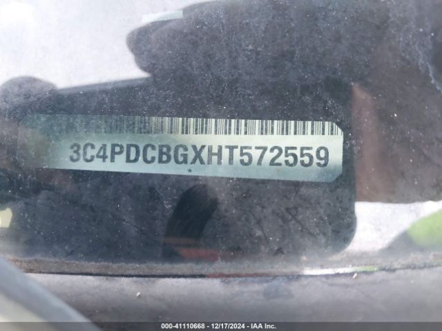 3C4PDCBGXHT572559 Dodge Journey Sxt