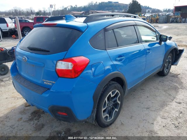 JF2GPANCXGH311208 Subaru Crosstrek 2.0i Limited