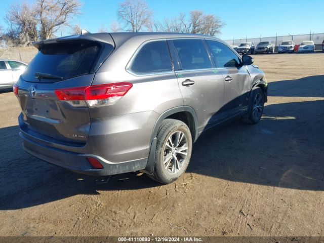5TDBZRFH2HS426569 Toyota Highlander Le Plus