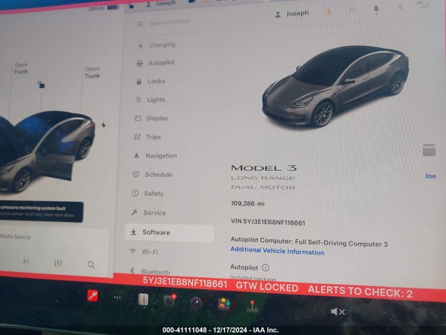 2022 TESLA MODEL 3 5YJ3E1EB8NF118661 Photo 6
