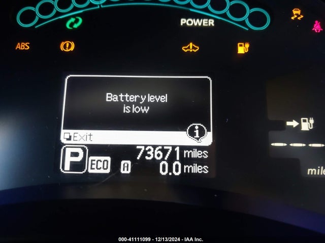 Nissan Leaf Sl 2015 1N4AZ0CP8FC304659 Image 12