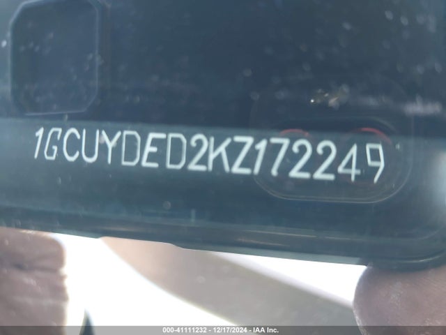 Chevrolet Silverado 1500 Lt 2019 1GCUYDED2KZ172249 Image 9