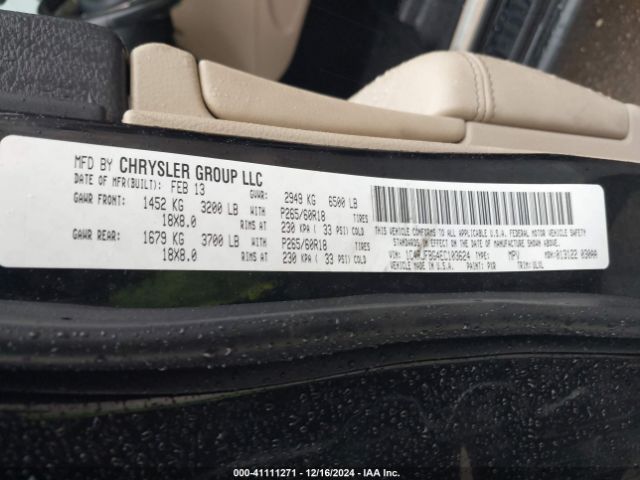 1C4RJFBG4EC103624 Jeep Grand Cherokee Limited