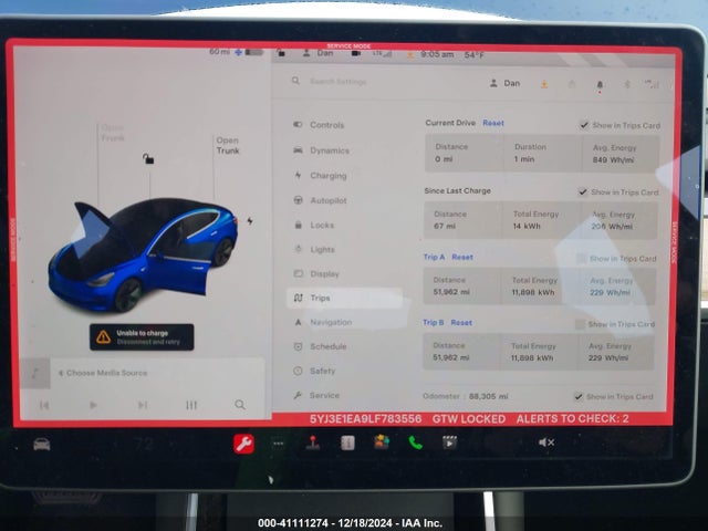 2020 TESLA MODEL 3 5YJ3E1EA9LF783556 Photo 6