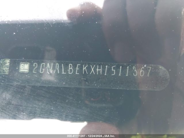 2GNALBEKXH1511367 Chevrolet EQUINOX LS