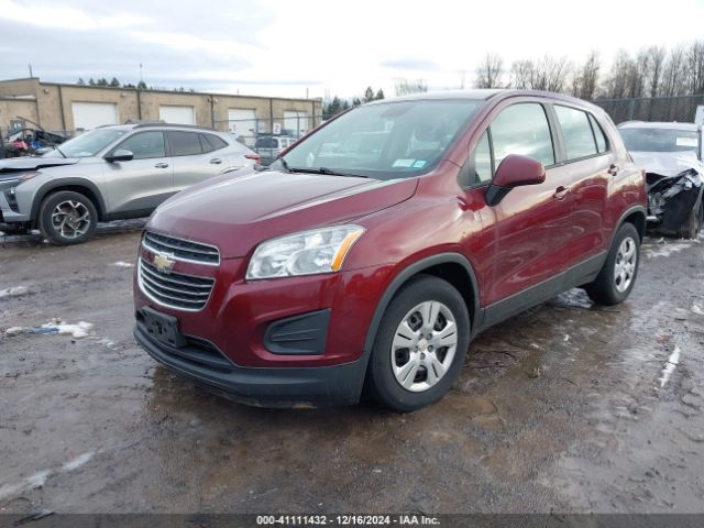 3GNCJKSB3GL277282 Chevrolet Trax 1ls