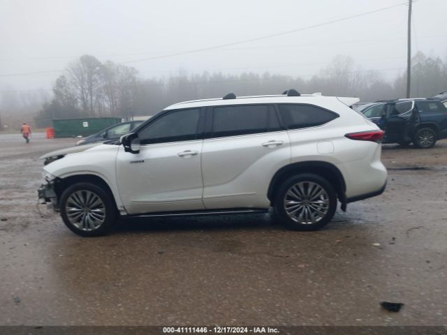 5TDFARAH8MS005191 Toyota Highlander Hybrid Platinum