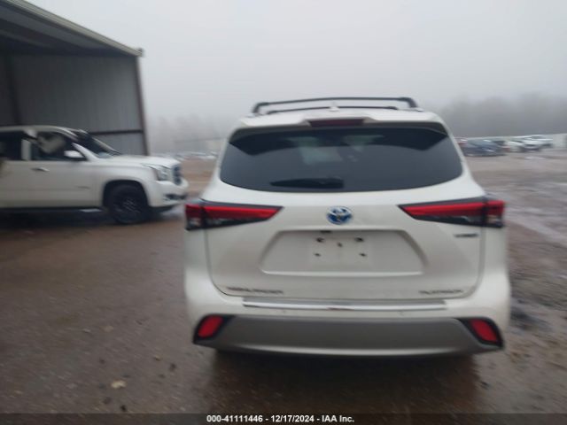 5TDFARAH8MS005191 Toyota Highlander Hybrid Platinum