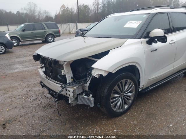 5TDFARAH8MS005191 Toyota Highlander Hybrid Platinum