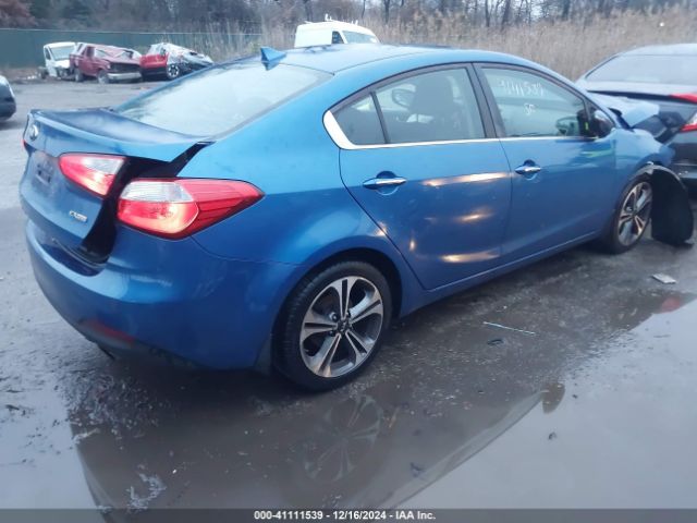 KNAFX4A89E5170155 KIA FORTE EX